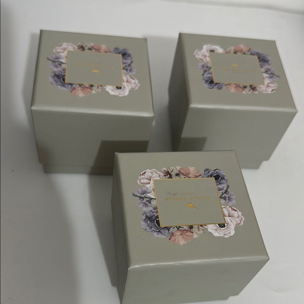 Brand New Olivia Burton Watch Gift Box With WarrantyManual Booklet